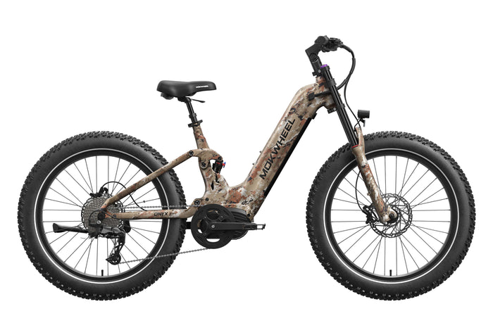 Mokwheel Onyx ST step-through fat-tire electric bike