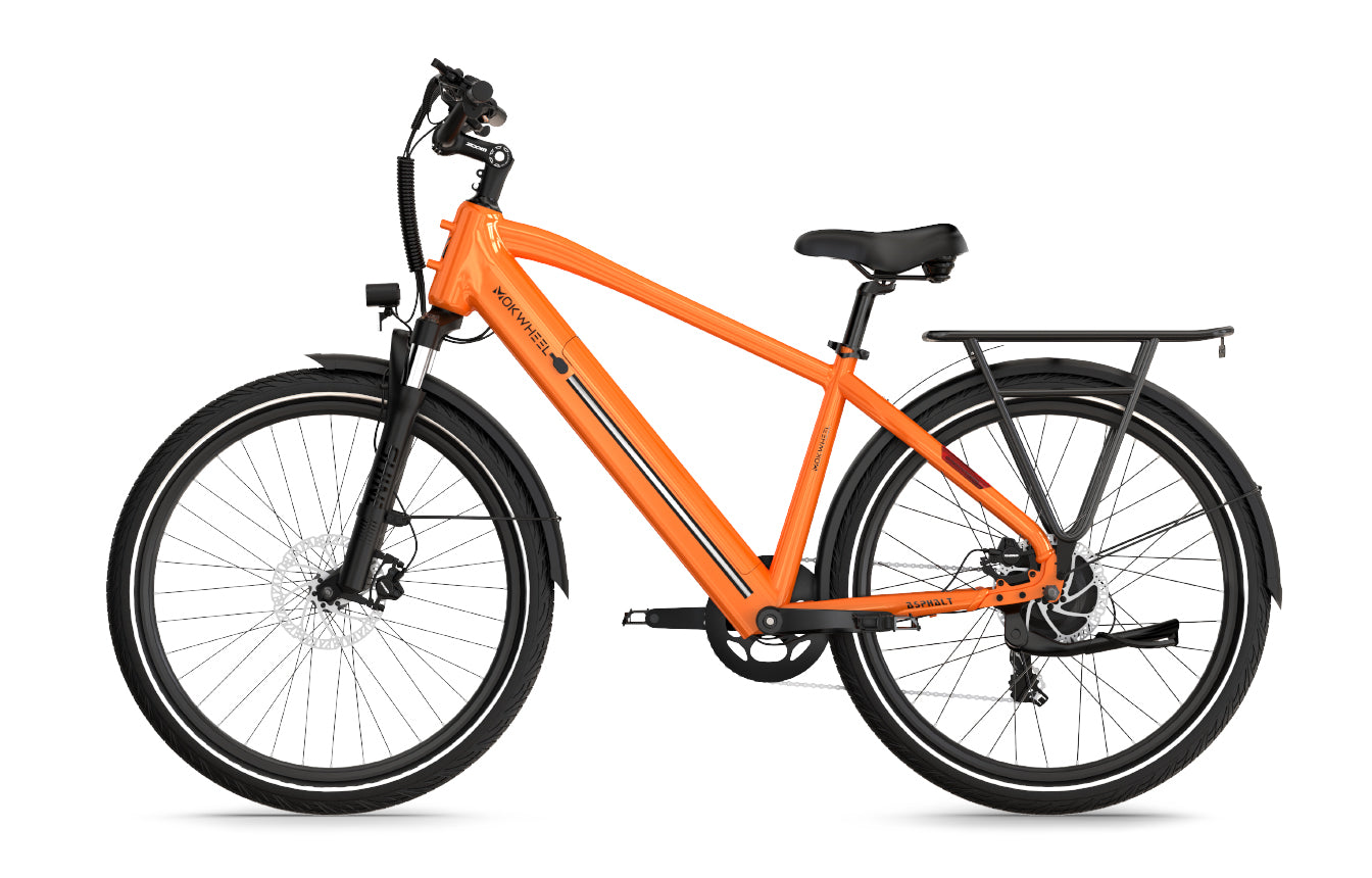 Mokwheel Asphalt Commuter Electric Bike | City E-Bike | Step-Through | 48V 14.7A