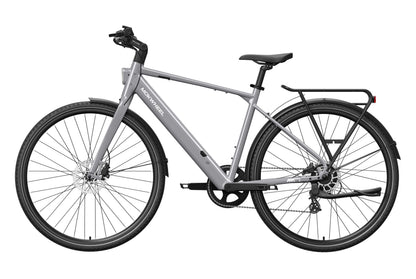 Mokwheel Flint grey e-bike – 30lb commuter electric bike for Portland.