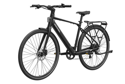 Mokwheel Flint Phantom Black detail – best affordable lightweight electric bike Portland.